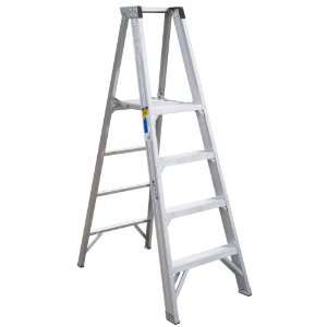   IAA Aluminum Platform Ladder, 4 Foot Platform Height