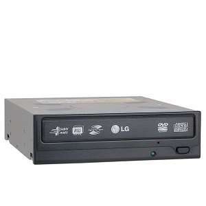  LG GSA H10L 16x DVD±RW DL IDE Drive w/LightScribe (Black 