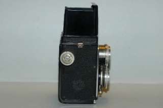 Kodak Reflex 1A TLR Twin lens Reflex camera with case   Nice Ex+ but 