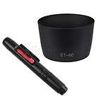   Pen+ET 60 87mm Round Lens Hood For Canon T3i T2i Tli Xti Xsi Camera