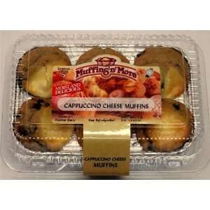 Muffins n More CAPPUCCINO CHEESE MUFFNS 12 oz. 6 Muffins Per Package