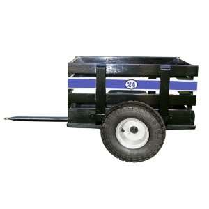  Unimax Tow Trailer for Pit Wheeler Tricycles (Black/Purple 