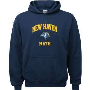  New Haven Chargers Navy Youth Math Arch Hooded Sweatshirt 