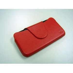  Masque Slim Case for Iphone 4/4s in Red Leather (Genuine 