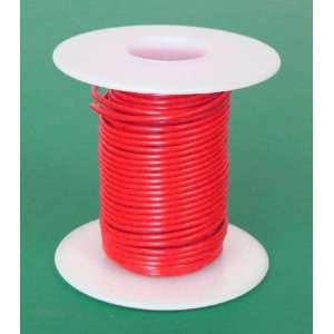  18 Ga Red Hook Up Wire, Str 25 Electronics