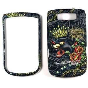  Ed Hardy Panther Blackberry Torch 9800 Faceplate Case 