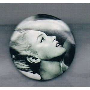 Marilyn Monroe Pushing Hair Back Pin (1.5 x 1.5)