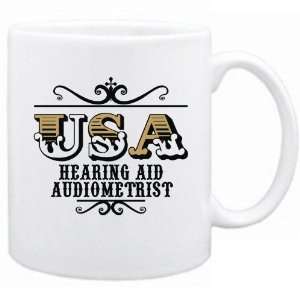 New  Usa Hearing Aid Audiometrist   Old Style  Mug Occupations 