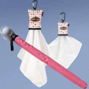  Pink Dot Towel and Tilia Ball Retriever Set Sports 