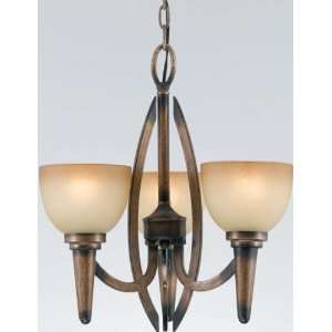 The Olympian Collection Bronze Finish Chandelier By Triarch 