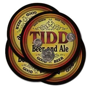  Tidd Beer and Ale Coaster Set