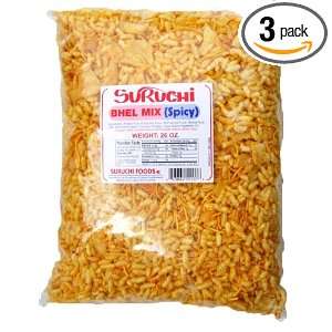 Suruchi SPICY BHEL Mix, 26.2000 Ounce (Pack of 3)  Grocery 