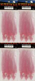   Tuna PINK Fishing Lure Skirts FRENCH TICKLER 608938745323  