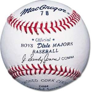   /DZN)MacGregor #78 Official Dixie Boys & Majors