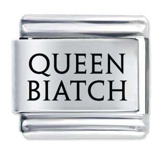  Queen Biatch Italian Charms Pugster Jewelry