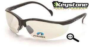 Pyramex V2 Readers +2.0 Safety Glasses Clear Mirror  