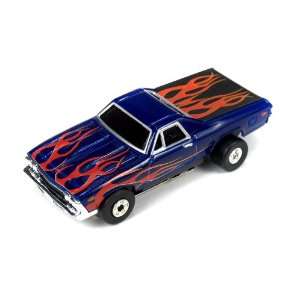  Thunderjet 500 R7 68 Chevy El Camino Flames (Blue) Toys 