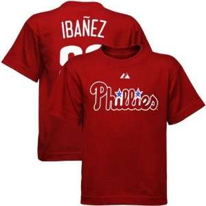   Phillies #29 Raul Ibanez Toddler Red Player T shirt