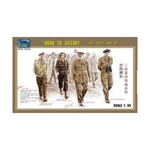  1/35 WWII British Leaders Set (4)Rpod To Victory Toys 