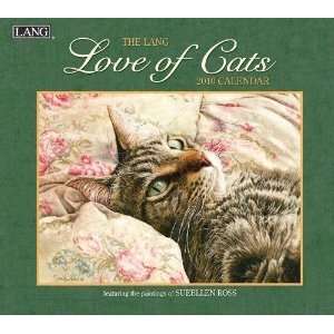  Love of Cats by Sueellen Ross Lang 2010 Wall Calendar 