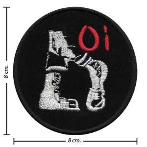 com The Oi Scouts Music Band Logo 1 Embroidered Iron on Patches Free 