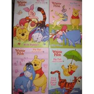  Big Fun Book to color Set of 4 (Its a Great Day to Play, Silly Time 