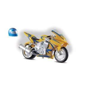   Wild Rides Custom Motor Bike with Helmet (Assorted) Toys & Games