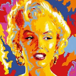 Marilyn Theatrical Painting 