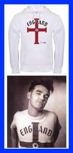 MORRISSEY ENGLAND THE SMITHS HOODIE t shirt 80S new  