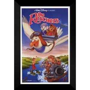 The Rescuers 27x40 FRAMED Movie Poster   Style A   1989 