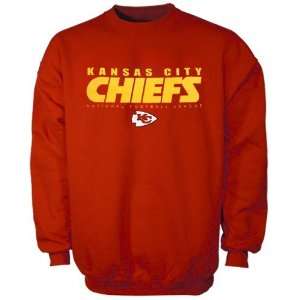 Kansas City Chiefs Red Critical Victory Crew Sweatshirt 