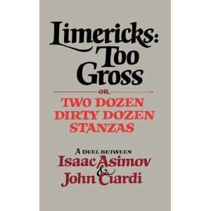  Limericks Too Gross [Paperback] Isaac Asimov Books