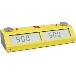  Chronos II Touch Chess Clock   Yellow Toys & Games