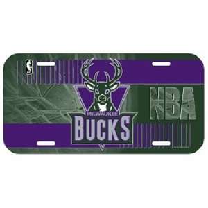   Milwaukee Bucks License Plate   NBA License Plates
