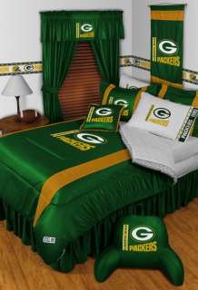 NFL GREEN BAY PACKERS ** SIDELINES ** BEDDING and BEDROOM DECOR  