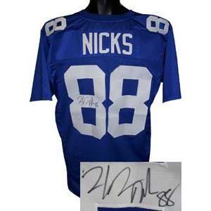  Hakeem Nicks Signed New York Giants Jersey Sports 
