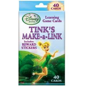  Disney Tinker Bell Make A Link Learning Game Cards Party 