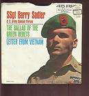 ssgt barry sadler the ballad of the green berets rca8739