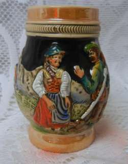 Vintage Traditional German Collectible Beer Stein Mug  