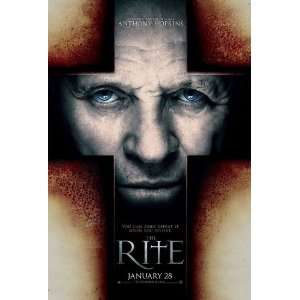  THE RITE 27X40 ORIGINAL D/S MOVIE POSTER 