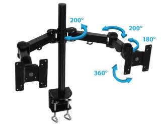 Sewell Dual LCD Monitor Mount Screen Desk Arm Mount  