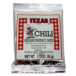 Buffalos Own Texas Brand Chili Seasoning Mix Packet 1.75oz.