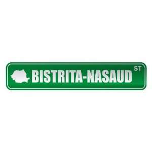   BISTRITA NASAUD ST  STREET SIGN CITY ROMANIA