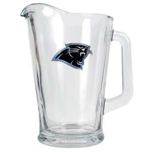  Carolina Panthers NFL 60oz Glass Pitcher   Primary Logo 
