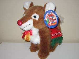 Rudolph Reindeer Plush Sugar Loaf Toy Doll Prize NWT  