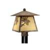 NEW 1 Light Md Rustic Pine Cone Outdoor Wall Lamp Lighting Fixture 