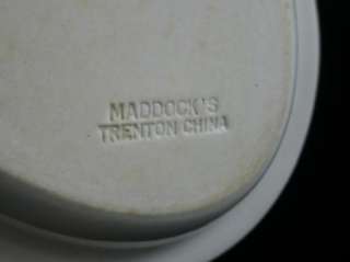 Maddocks Trenton China Large Oval Baker BONNIE PIES SCOTTISH KITCHENS 