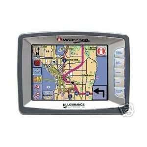  Lowrance iWay 500C 5 Inch Portable GPS Navigator &  Player GPS 