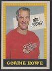1969 70 G Howe Hockey 0 Pee Chee card No Number Ex Mint 0 99  