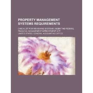 Property management systems requirements checklist for reviewing 